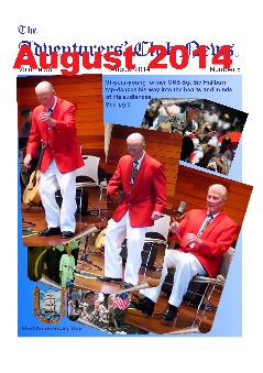 August 2014 Adventurers Club News Cover
